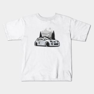 Silver Clio V6 Sport Kids T-Shirt